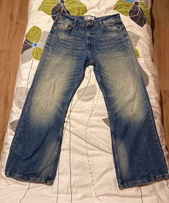 Spodnie męskie dzwony baggy FSBN 36/32