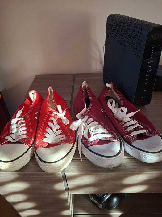 3 pares de sapatilhas