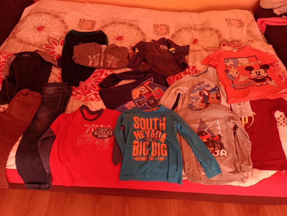 Pak ubranek chłopięcych rozm 116