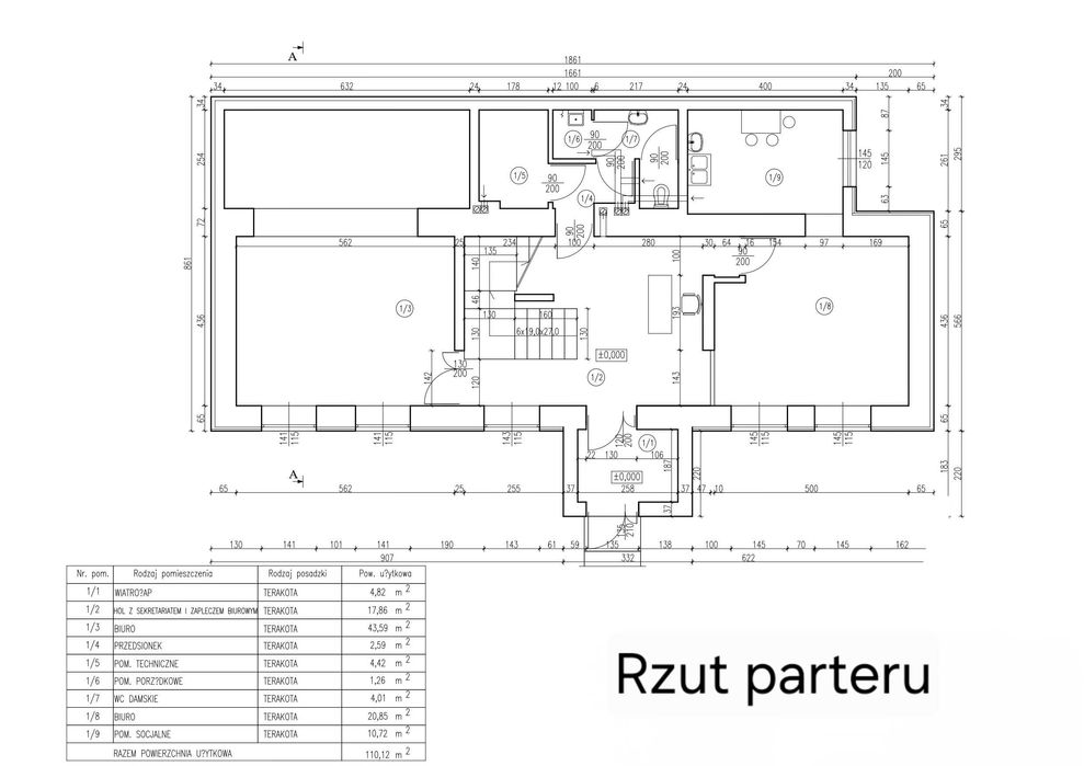 Wynajmę budynek biurowy- ul. Zagórowska, Konin