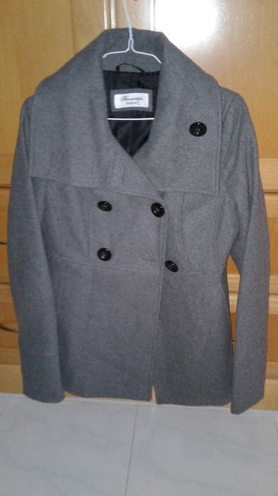 Casaco Cinzento de fazenda ( Senhora )   YESSICA