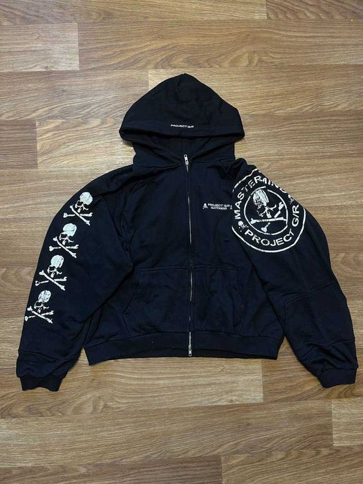 project g/r X mastermind zip hoodie проджект гр зипка