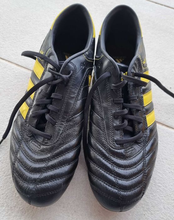 Chuteiras de futebol Adidas AdiNova Elite - Tam. 44,5 (couro original)