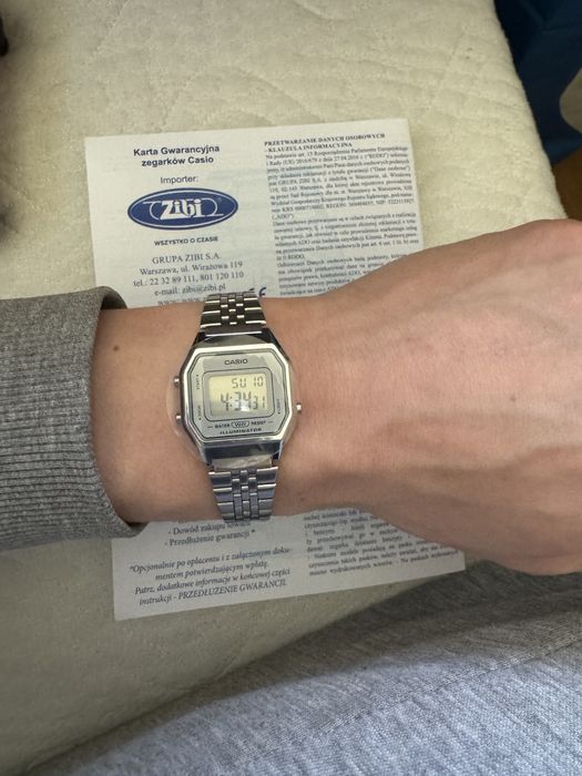 Zegarek casio LA680WEA-7EF Casio collection