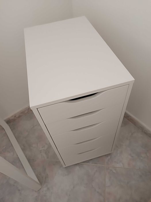 Bloco de 5 gavetas Alex IKEA