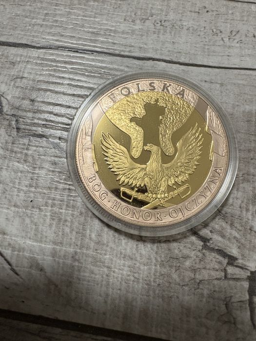 Złoty medal chrzest polski