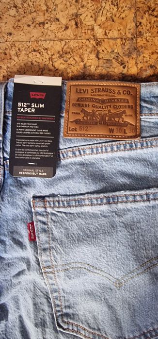 Calças Ganga Levis 512 Slim Taper