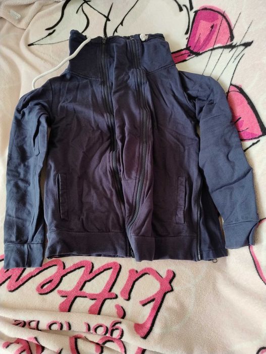 Bluza ciążowa ze wstawką niemowlęcą