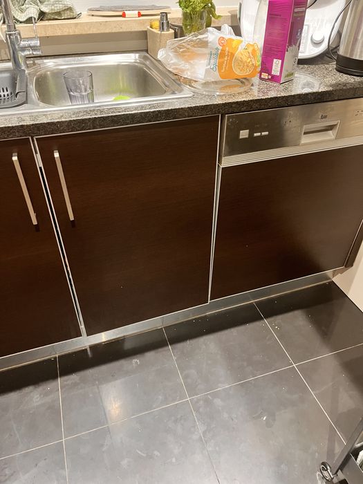 Cozinha mobiliada e eletrodomesticos