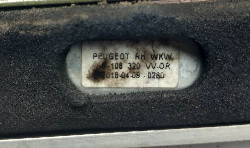 Barra de tejadilho PEUGEOT 308 SW II