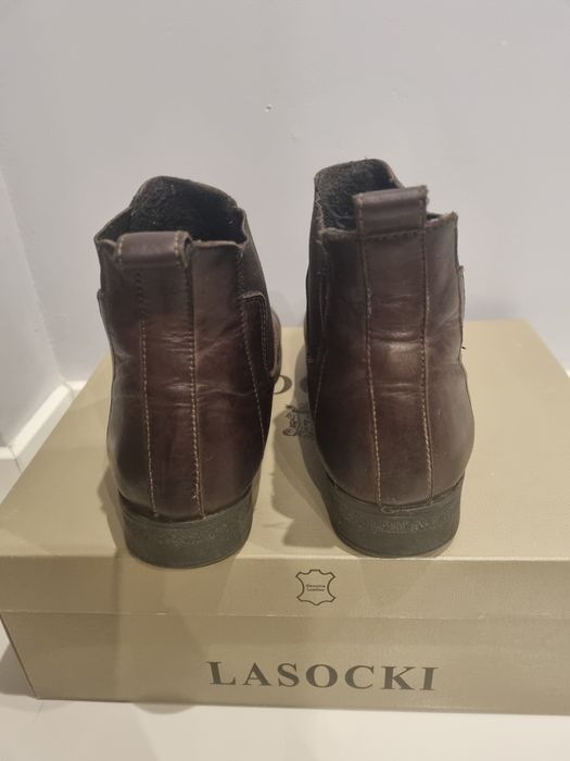Sztyblety brązowe lasocki r.37