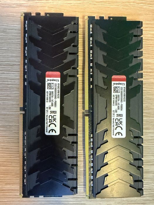 Ram kingstone furry ddr4 3600Mhz 32 gb 2x16