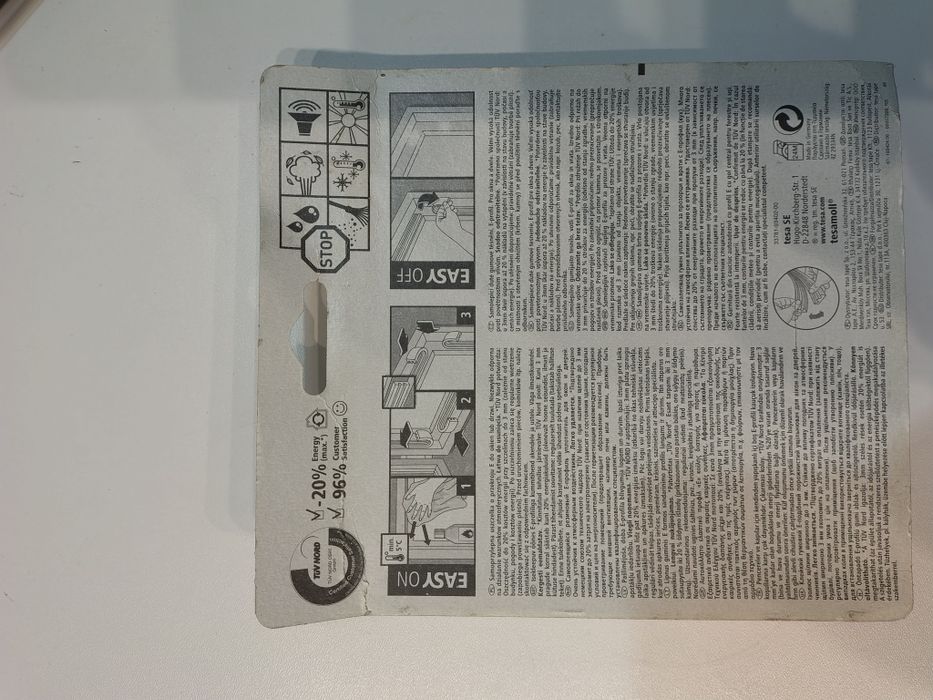 TESA e-profile uszczelka do okna 6m
