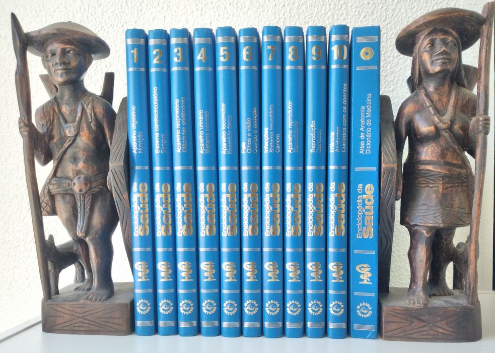 Enciclopédia da Saúde - 10 livros novos oferta estojo com cd