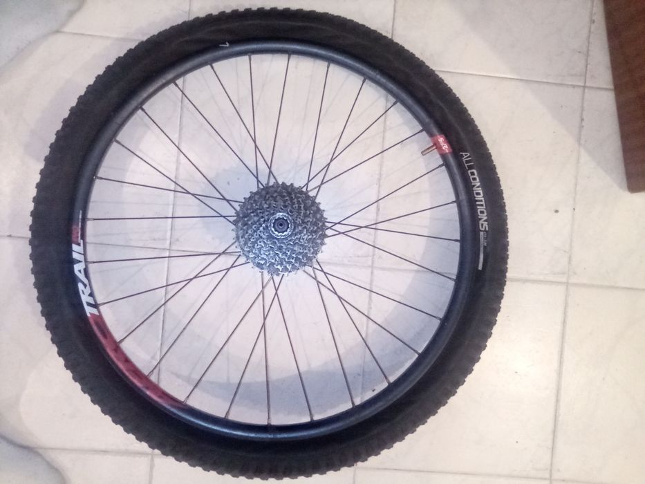 Roda de bike trás e frente