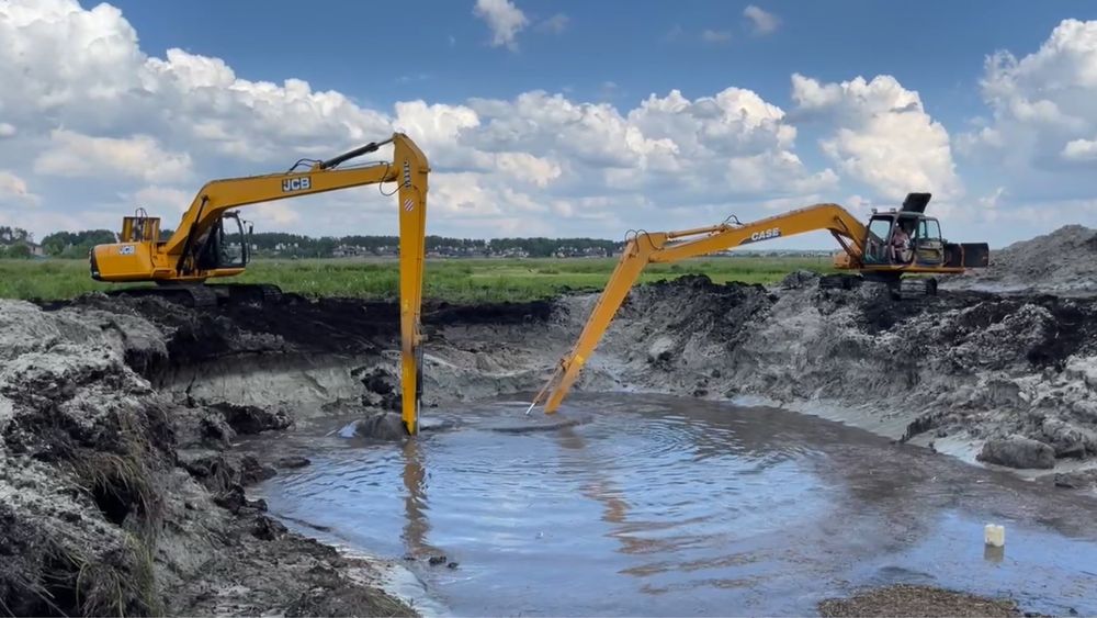 ЗЕМЛЯНІ РОБОТИ! Розробка грунту!