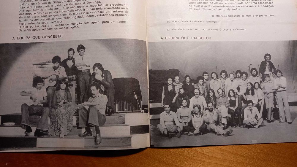 Folhetos de teatro anos 70/80 I