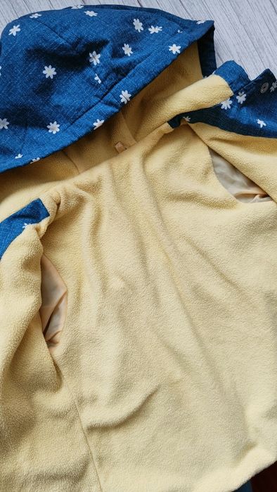 Куртка весняна на флісі на дівчинку, ветровка на флисе, курточка осень