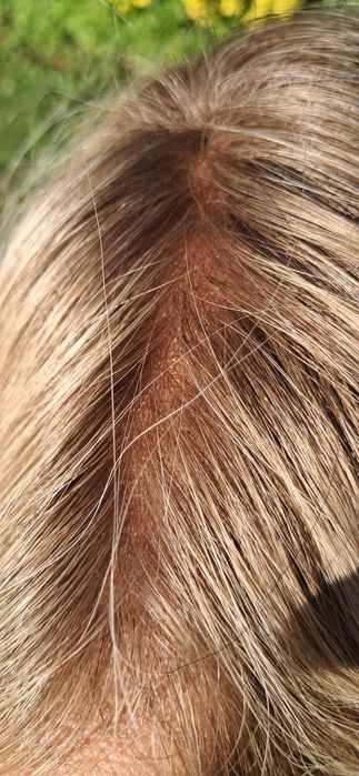Topper blond 45cm