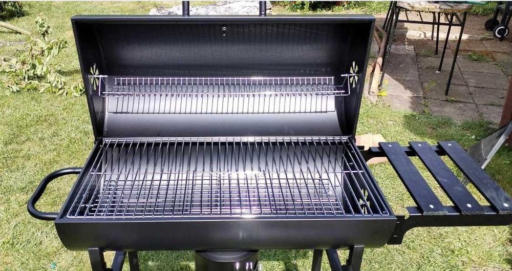 Nowy Grill Gril Ogrodowy Węglowy Duży Palenisko do Domu