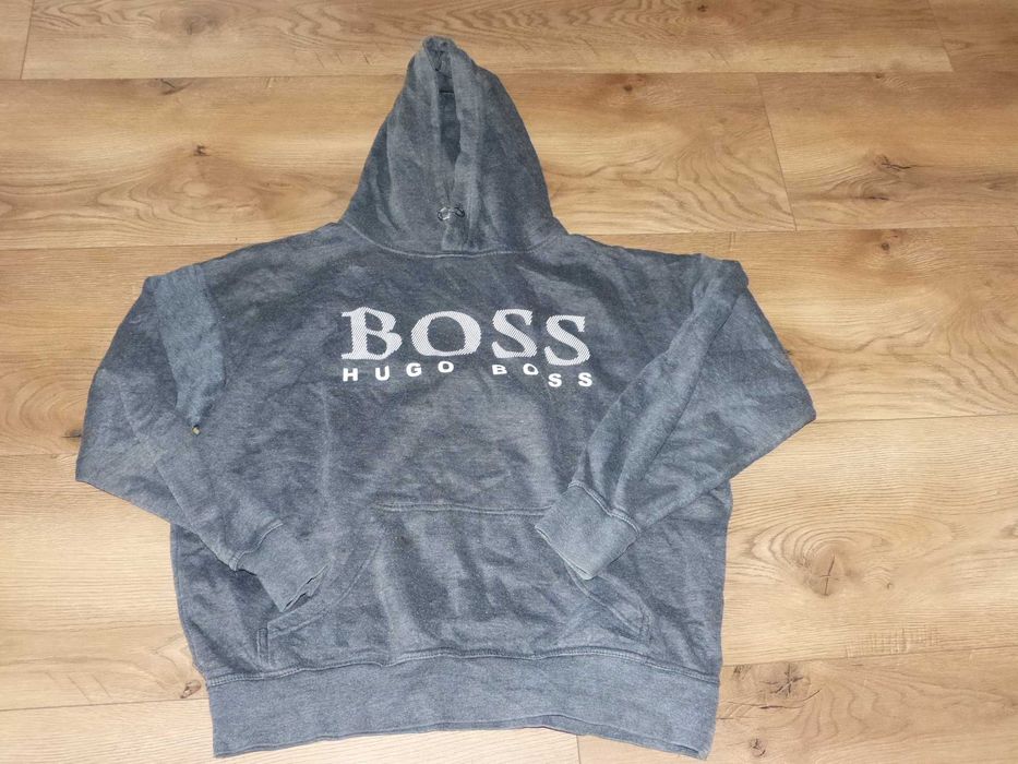Hugo Boss Big Logo Center Bluza Męska Bawełna L