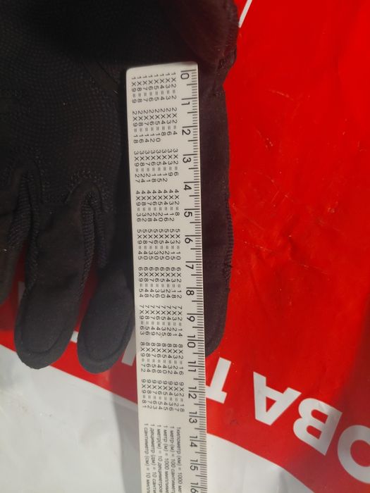 Рукавички перчатки  L 10,5см тактичні
