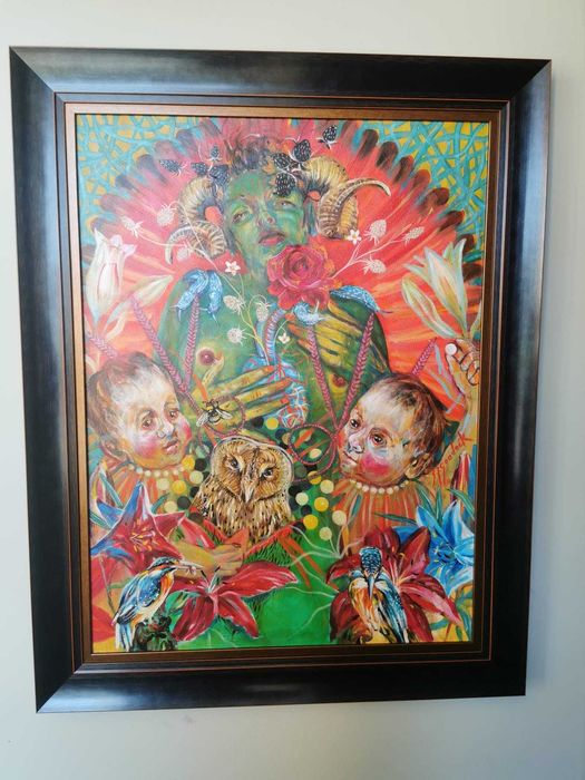 Obraz olejny "Ewa" Sylwia Gondeck 2017