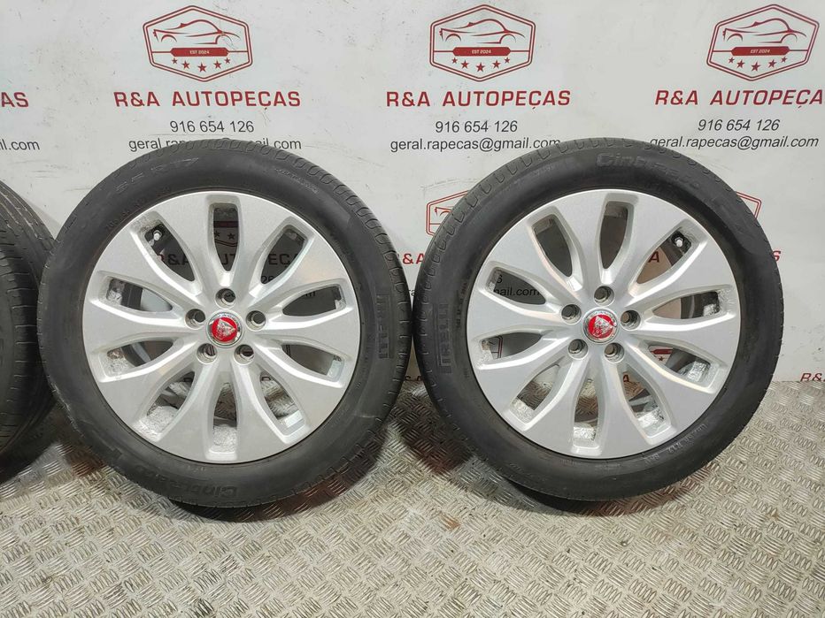 Conjunto Jantes R17 Aerodynamic Jaguar XE X760 de 2015 a 2020 Original
