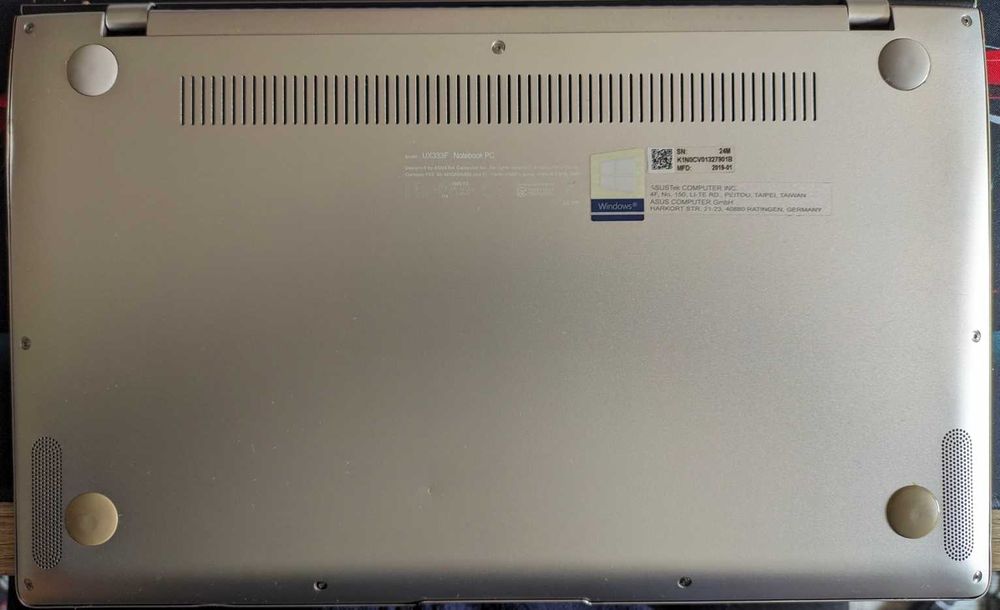 Portátil ASUS Zenbook 13 UX333F