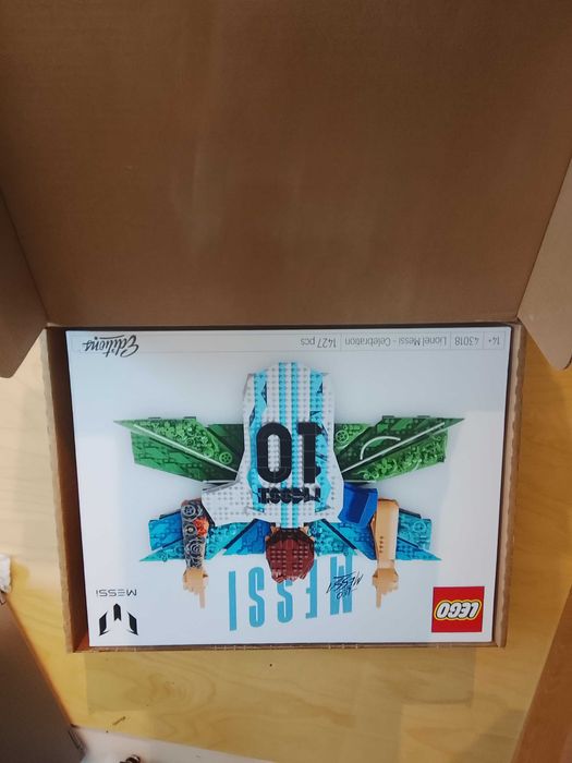 LEGO Editions 43018 Lionel Messi — Celebration, NOWY, zaklejony