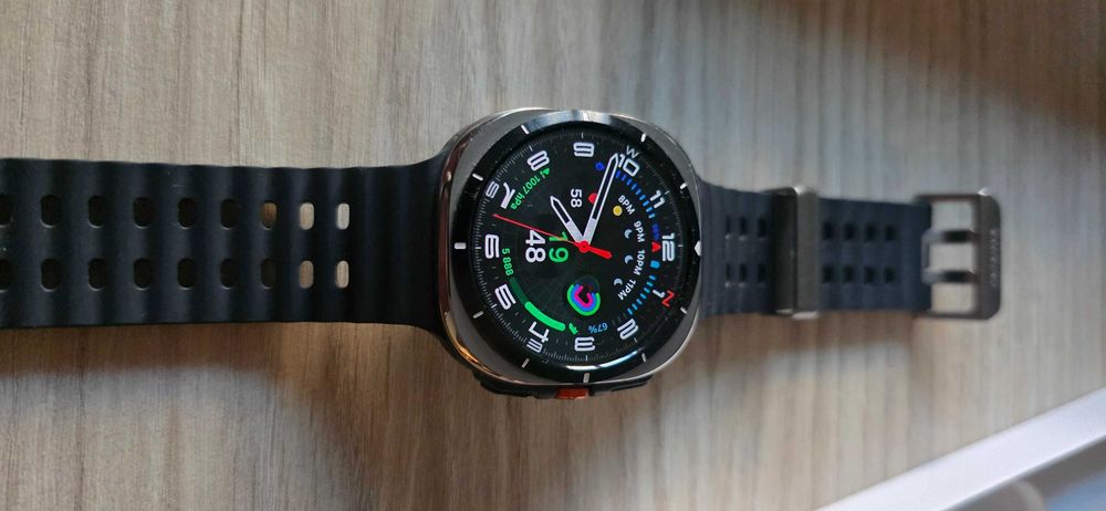 Zegarek smartwatch samsung galaxy watch ultra 2025 titanium Silver LTE
