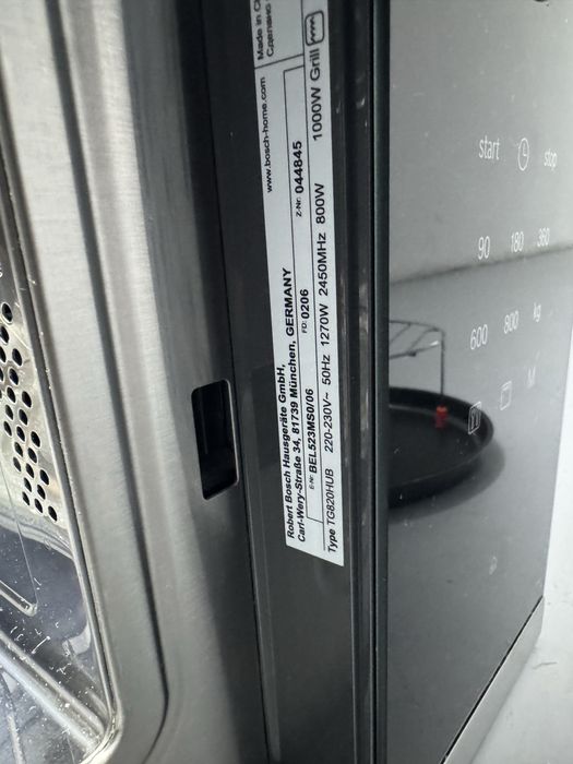 Micro ondas de encastre Bosch - Novo
