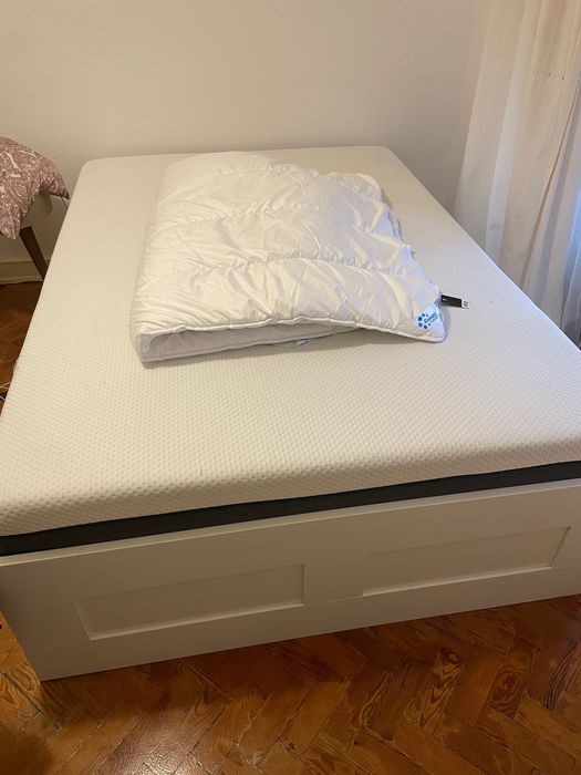Cama c/ arrumação BRIMNES IKEA