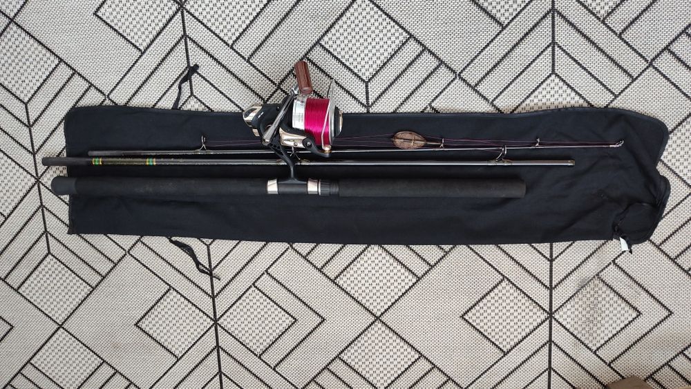 Wędka Shimano beastmaster 260jt z kołowrotkiem procarp-QD