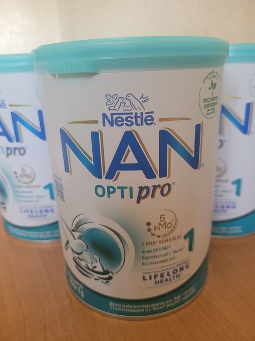 Nan optipro 1 в баночках по 400 грам