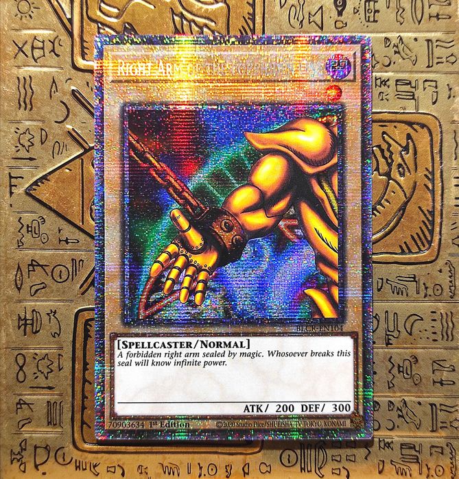 Right Arm of the Forbidden One - Starlight Rare Yugioh