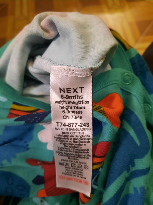 Цветной Человечек Next 74 размер