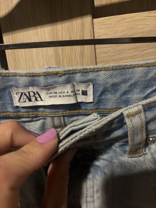 Spodenki jeansowe ZARA rozmiar 38