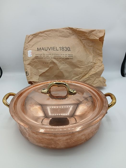 Garnek miedziany 20cm/6cm