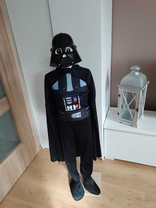 Strój karnawałowy LORD VADER star wars kostium przebranie 134/140 (115