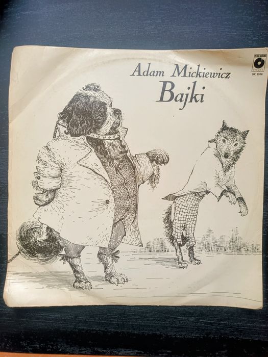 Adam Mickiewicz bajki plyta winylowa 1986 antyk