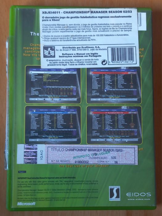 Complete Game for Xbox 164750890584450122