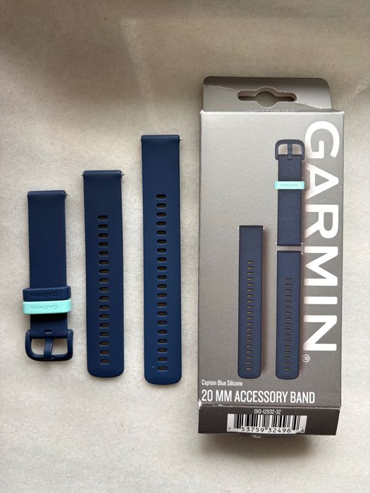 Garmin pasek 20mm quick release nowy oryginalny granatowy
