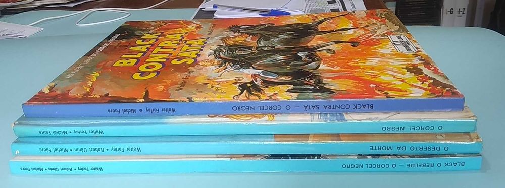 As Aventuras do CORCEL NEGRO - Edições em CAPA DURA Meribérica