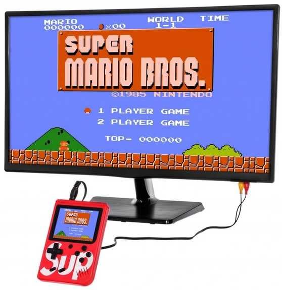 Mini konsola retro tetriz gra mobilna mała RETRO 400 GIER, NOWA