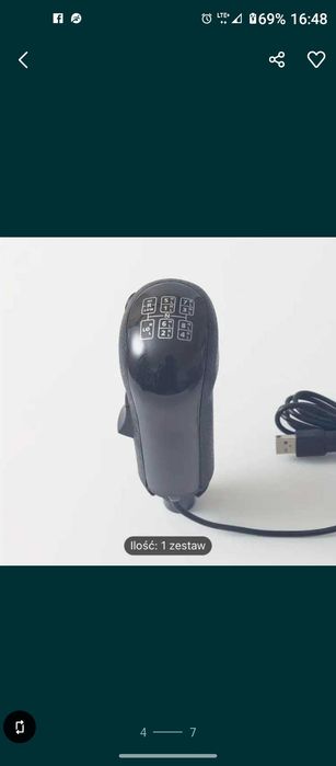 Gałka do zmiany biegów ETS ATS SKRS Button box kierownica