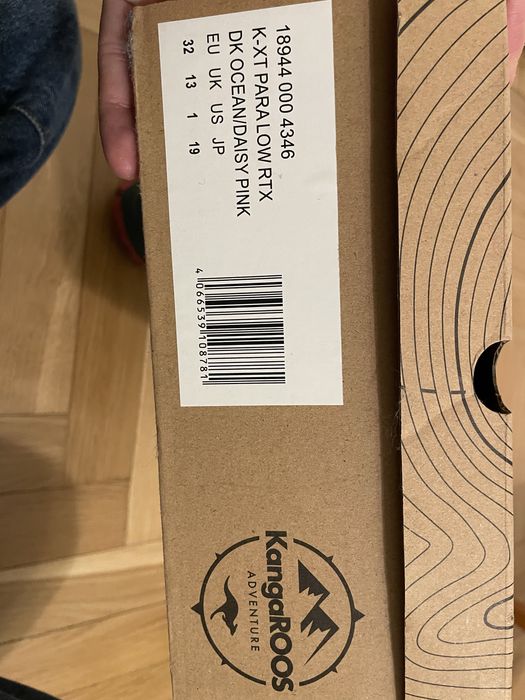 Buty Kangaroos trekinngowe wodoodporne 32
