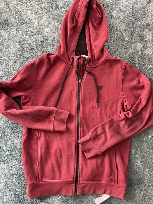 Bluza 4F  roz.S kole bordowy
