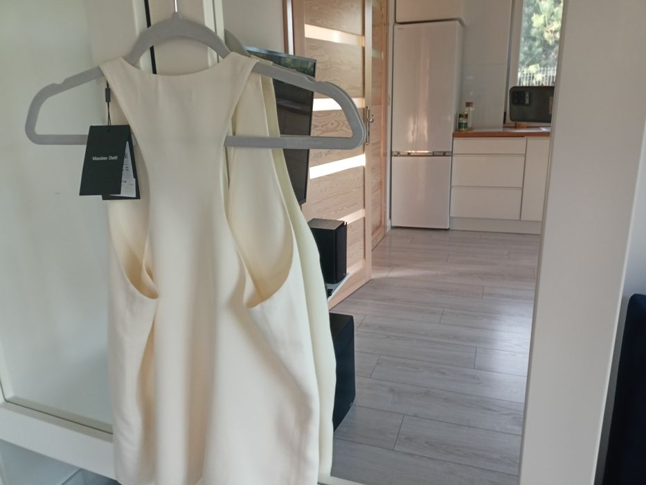 Bluzka damska z odkrytymi ramionami Massimo Dutti