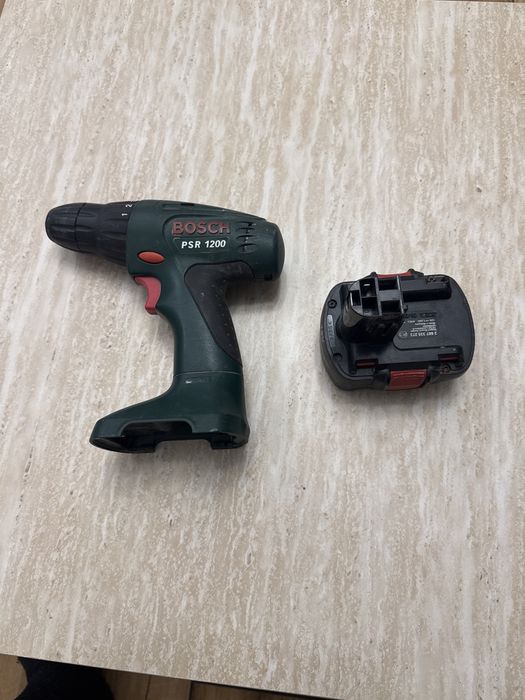 Акумуляторний шуруповерт Bosch PSR 1200 (12V) + зарядне